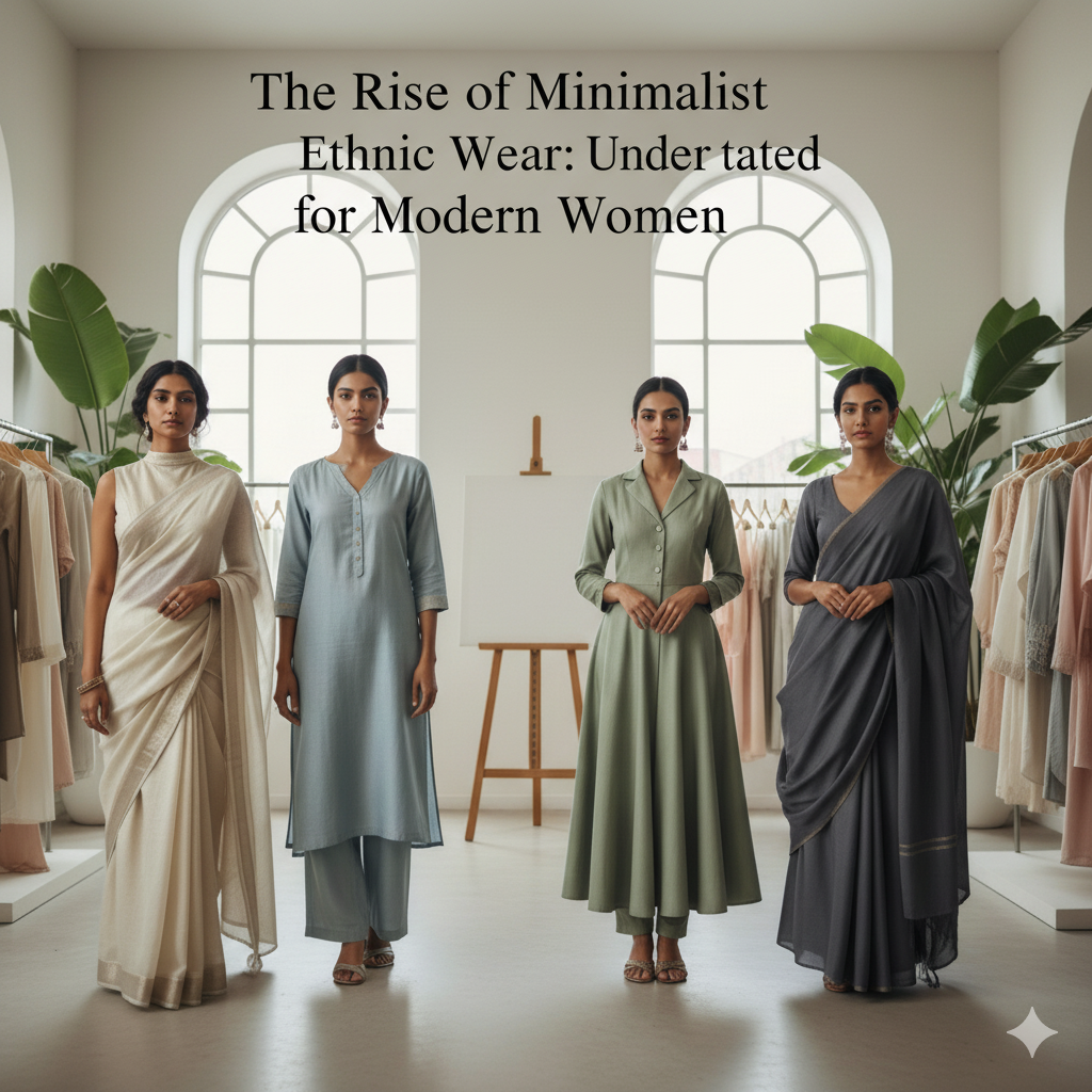 The Rise of Minimalist Ethnic Wear: Understated Elegance for Modern Women