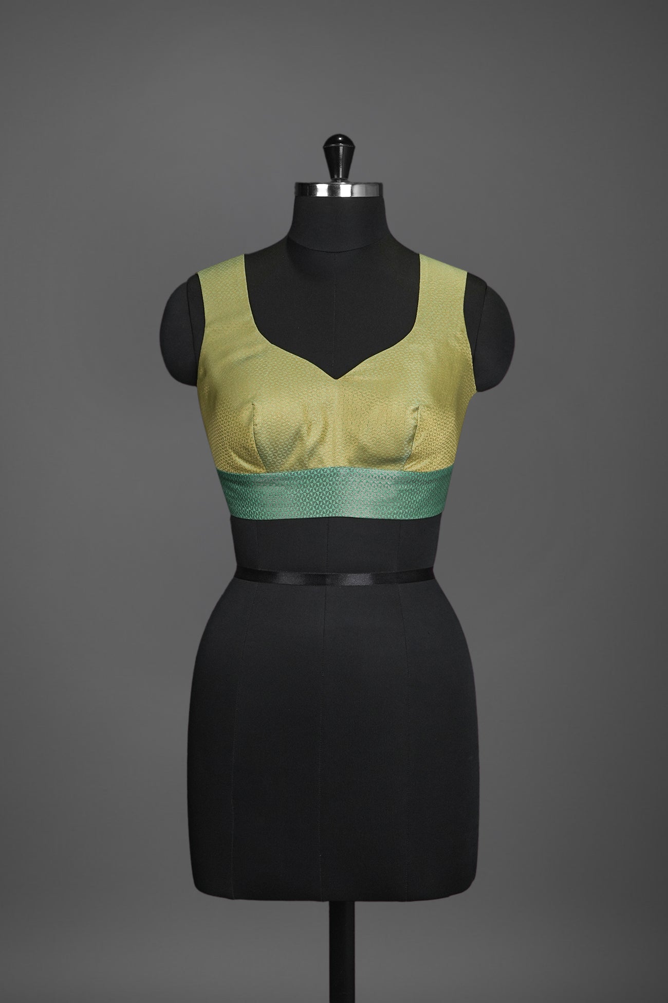 kora silk fig green blouse ready to wear