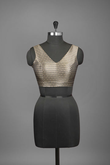 silk black blouse ready to wear