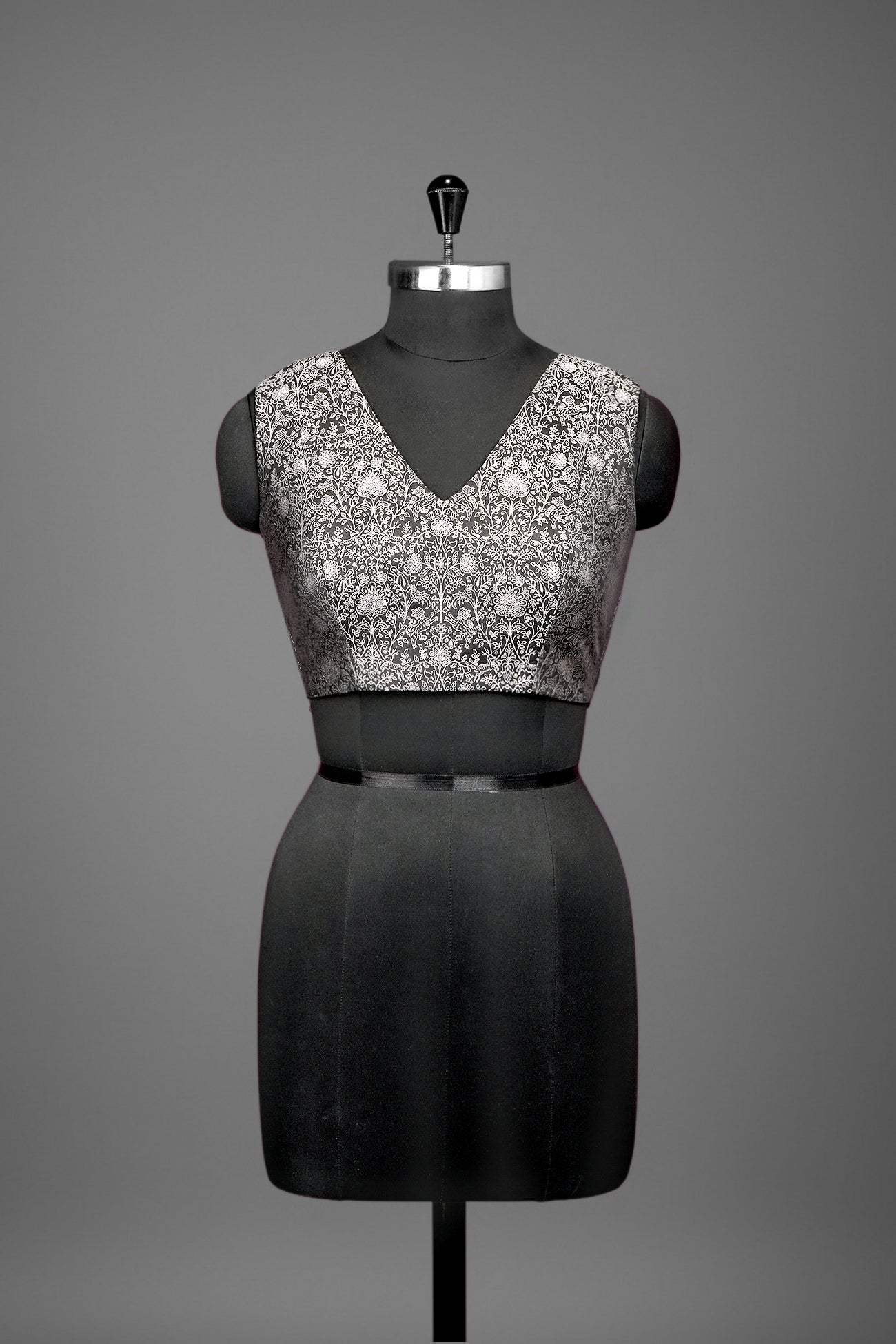 silk black blouse ready to wear